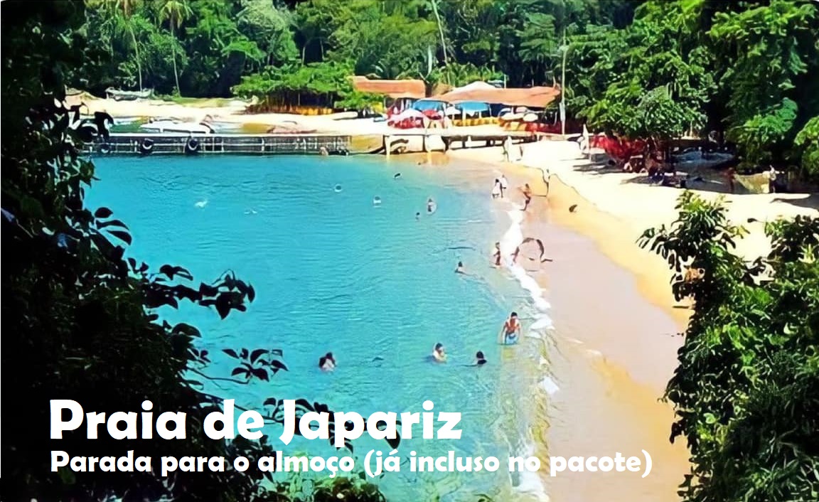 Angra dos Reis - Passeio de Escuna com Almoço na Praia